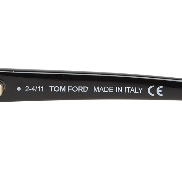 トムフォード メガネ 伊達メガネ TF5184 001 ブラック プラスチック メンズ TOM FORD 【中古】
