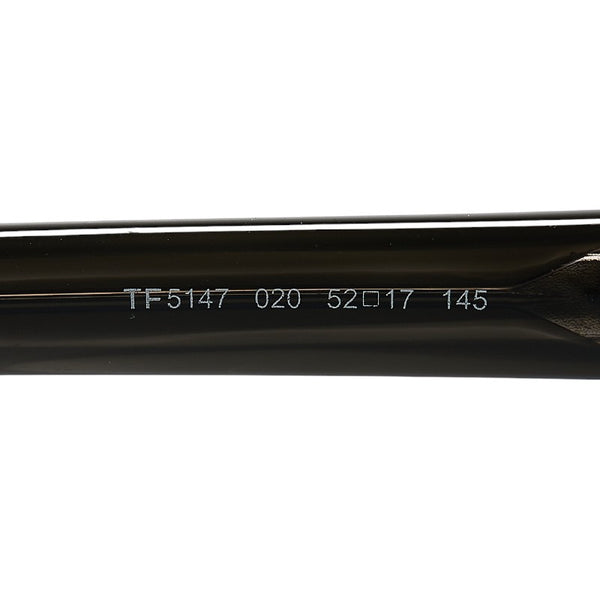 トムフォード メガネ 伊達メガネ TF5147 020 シルバー ブラック プラスチック メンズ TOM FORD 【中古】