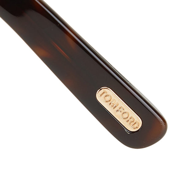 トムフォード メガネ 伊達メガネ アジアンフィット TF5858 D-B 052 ブラウン プラスチック メンズ TOM FORD 【中古】