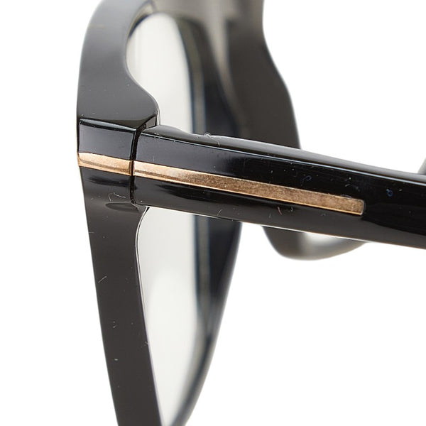 トムフォード メガネ 伊達メガネ アジアンフィット TF5295 001 ブラック プラスチック メンズ TOM FORD 【中古】