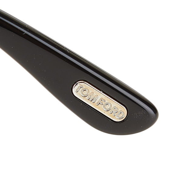 トムフォード メガネ 伊達メガネ アジアンフィット TF5295 001 ブラック プラスチック メンズ TOM FORD 【中古】