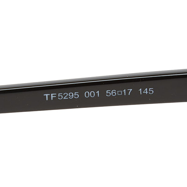 トムフォード メガネ 伊達メガネ アジアンフィット TF5295 001 ブラック プラスチック メンズ TOM FORD 【中古】