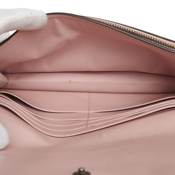 コーチ ロゴ ショルダーバッグ ピンク レザー レディース COACH 【中古】