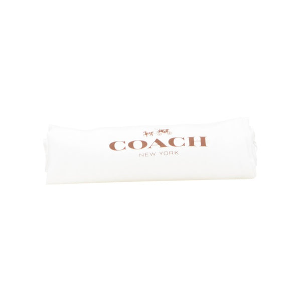 コーチ フラワー 花 スタッズ ハンドバッグ トートバッグ ネイビー ブラック レザー レディース COACH 【中古】