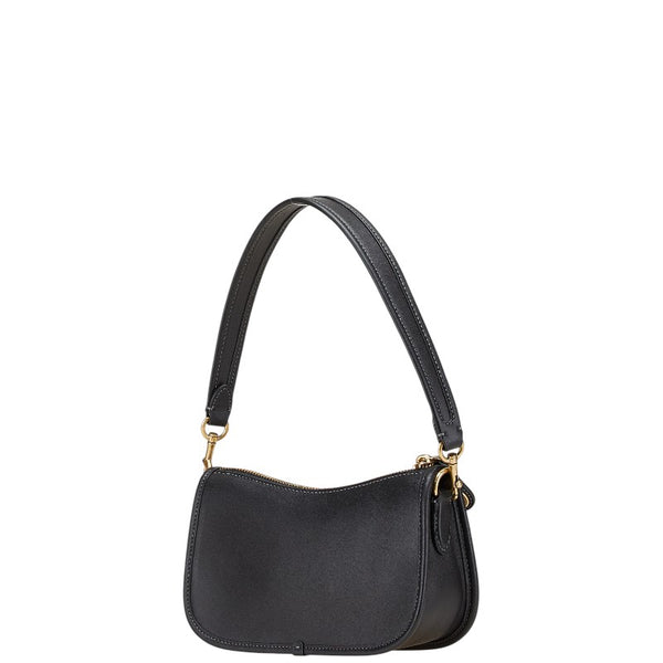 コーチ スウィンガー20 ハンドバッグ ワンショルダーバッグ ブラック レザー レディース COACH 【中古】