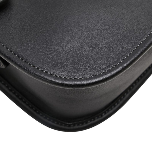 コーチ スウィンガー20 ハンドバッグ ワンショルダーバッグ ブラック レザー レディース COACH 【中古】