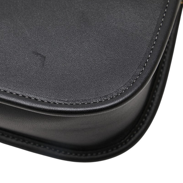 コーチ スウィンガー20 ハンドバッグ ワンショルダーバッグ ブラック レザー レディース COACH 【中古】