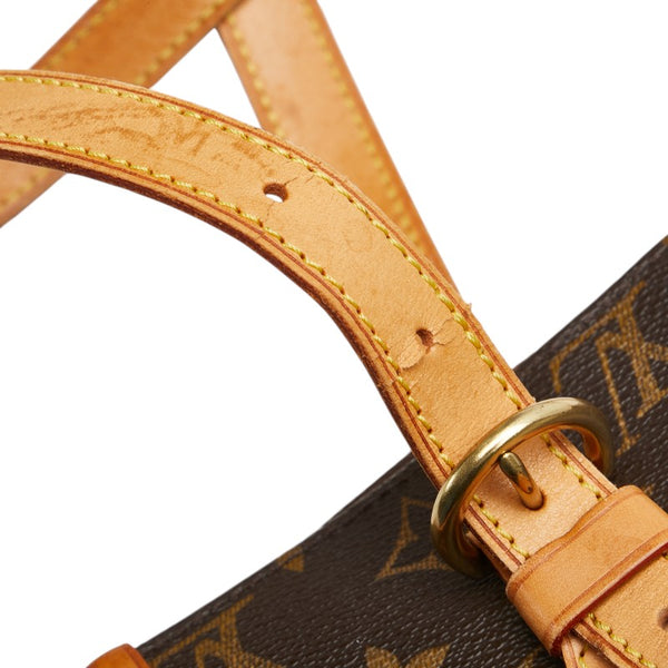 ルイ ヴィトン モノグラム ポパンクール オ ショルダーバッグ トートバッグ M40007 ブラウン PVC レザー レディース LOUIS VUITTON 【中古】