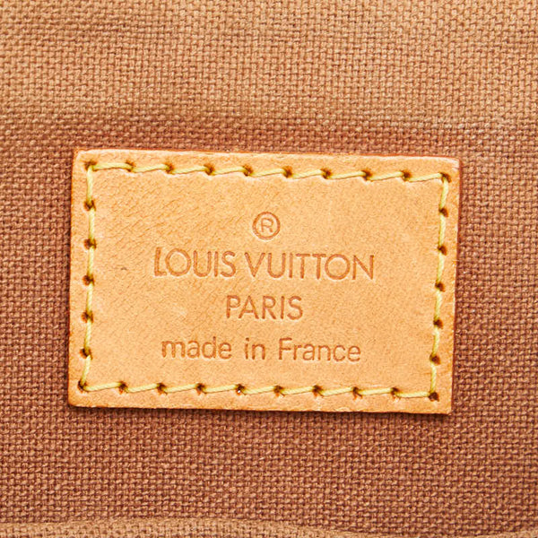 ルイ ヴィトン モノグラム ポパンクール オ ショルダーバッグ トートバッグ M40007 ブラウン PVC レザー レディース LOUIS VUITTON 【中古】
