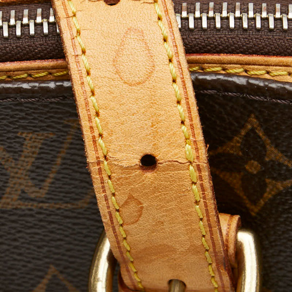ルイ ヴィトン モノグラム ポパンクール オ ショルダーバッグ トートバッグ M40007 ブラウン PVC レザー レディース LOUIS VUITTON 【中古】