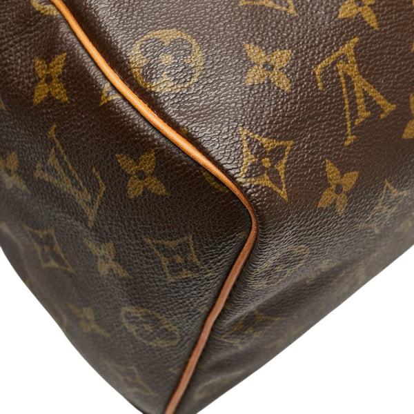ルイ ヴィトン モノグラム スピーディ25 ミニボストンバッグ ハンドバッグ M41528 ブラウン PVC レザー レディース LOUIS VUITTON 【中古】