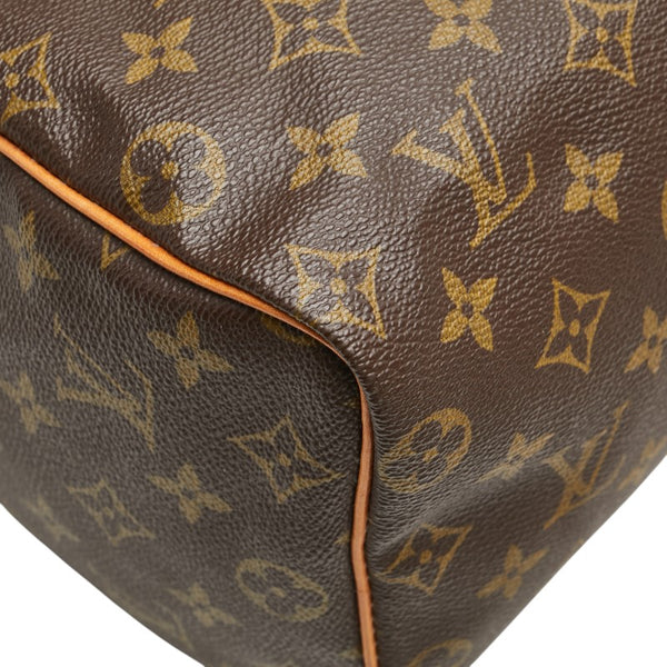 ルイ ヴィトン モノグラム スピーディ25 ミニボストンバッグ ハンドバッグ M41528 ブラウン PVC レザー レディース LOUIS VUITTON 【中古】