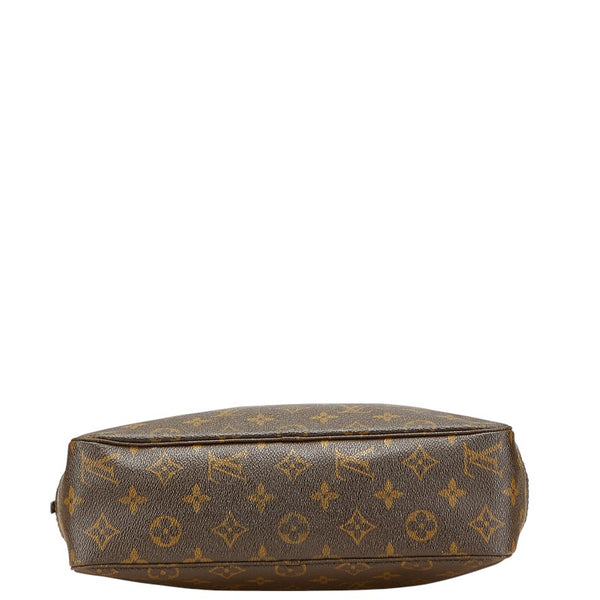 ルイ ヴィトン モノグラム トゥルーストワレット 28 セカンドバッグ クラッチバッグ M47522 ブラウン PVC レディース LOUIS VUITTON 【中古】