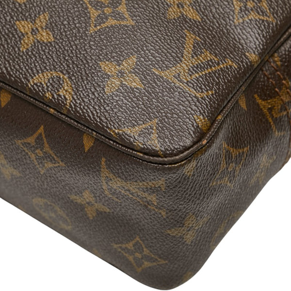 ルイ ヴィトン モノグラム トゥルーストワレット 28 セカンドバッグ クラッチバッグ M47522 ブラウン PVC レディース LOUIS VUITTON 【中古】