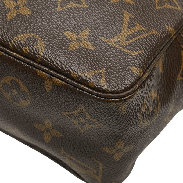 ルイ ヴィトン モノグラム トゥルーストワレット 28 セカンドバッグ クラッチバッグ M47522 ブラウン PVC レディース LOUIS VUITTON 【中古】