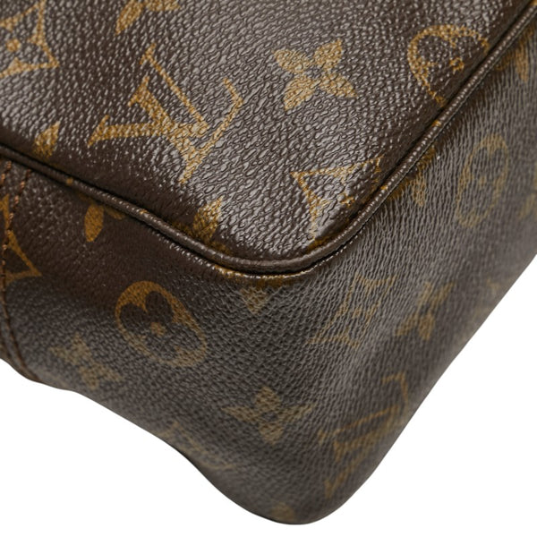 ルイ ヴィトン モノグラム トゥルーストワレット 28 セカンドバッグ クラッチバッグ M47522 ブラウン PVC レディース LOUIS VUITTON 【中古】