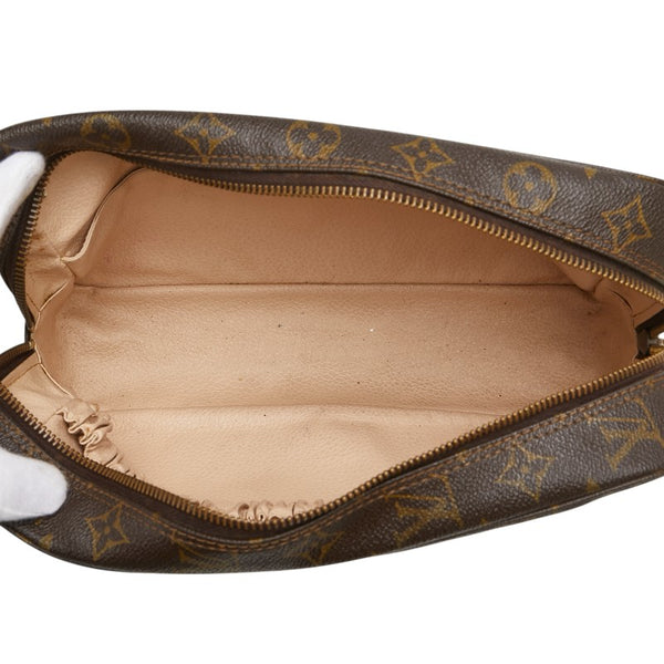 ルイ ヴィトン モノグラム トゥルーストワレット 28 セカンドバッグ クラッチバッグ M47522 ブラウン PVC レディース LOUIS VUITTON 【中古】