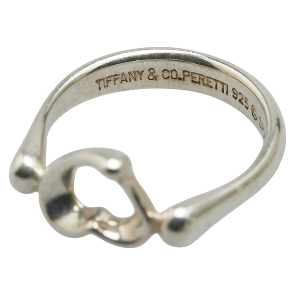 ティファニー オープンハート リング 指輪 SV925 シルバー レディース TIFFANY&Co. 【中古】