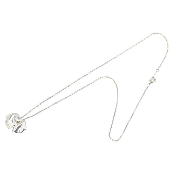 ティファニー リボン モチーフ ネックレス SV925 シルバー レディース TIFFANY&Co. 【中古】