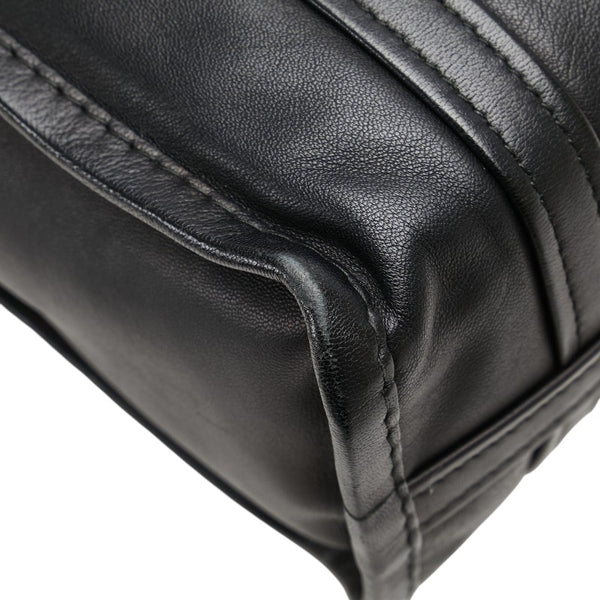 バレンシアガ バザール ショッパーXS ハンドバッグ 452458 ブラック レザー レディース BALENCIAGA 【中古】