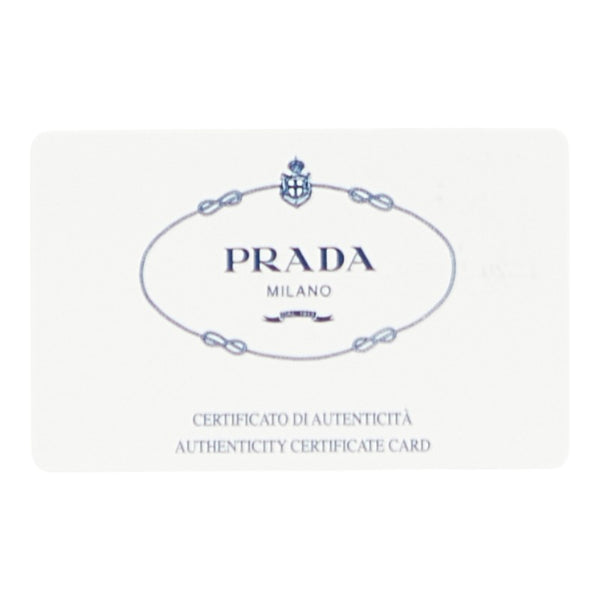プラダ ロゴ ハンドバッグ ブラック レザー レディース PRADA 【中古】
