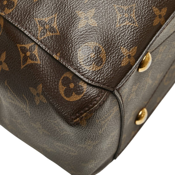 ルイ ヴィトン モノグラム モンテーニュGM ハンドバッグ ショルダーバッグ 2WAY M41067 ブラウン PVC レザー レディース LOUIS VUITTON 【中古】