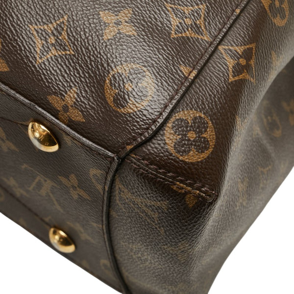 ルイ ヴィトン モノグラム モンテーニュGM ハンドバッグ ショルダーバッグ 2WAY M41067 ブラウン PVC レザー レディース LOUIS VUITTON 【中古】