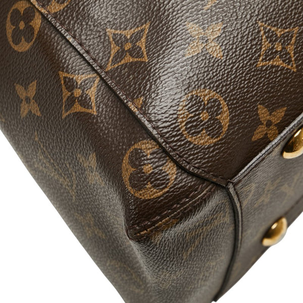 ルイ ヴィトン モノグラム モンテーニュGM ハンドバッグ ショルダーバッグ 2WAY M41067 ブラウン PVC レザー レディース LOUIS VUITTON 【中古】