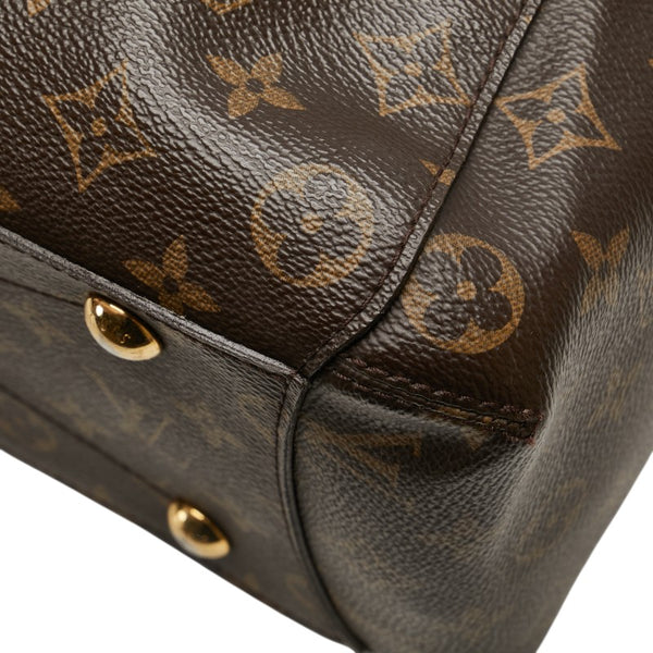 ルイ ヴィトン モノグラム モンテーニュGM ハンドバッグ ショルダーバッグ 2WAY M41067 ブラウン PVC レザー レディース LOUIS VUITTON 【中古】
