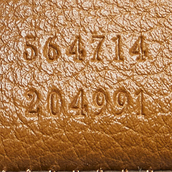 グッチ ズゥミ ハンドバッグ ショルダーバッグ 2WAY 564714 ブラウン レザー レディース GUCCI 【中古】