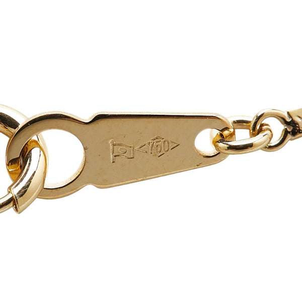 K18YG イエローゴールド ダイヤ1.25ct ネックレス レディース 【中古】