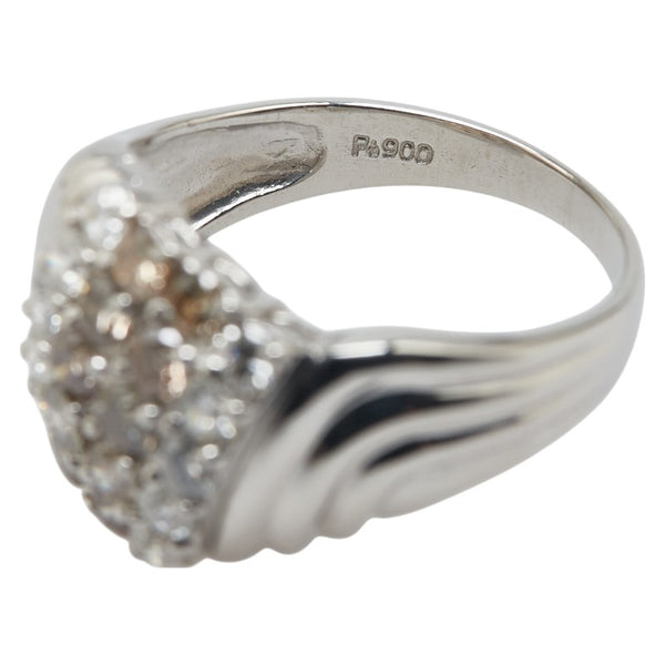 Pt900 プラチナ ダイヤ1.10ct リング 指輪 レディース 10.5号 【中古】