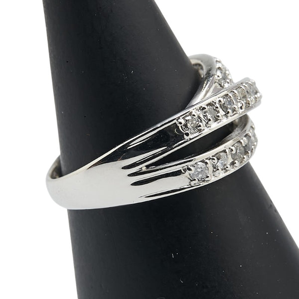 Pt900 プラチナ ダイヤ0.50ct リング 指輪 レディース 12号 【中古】