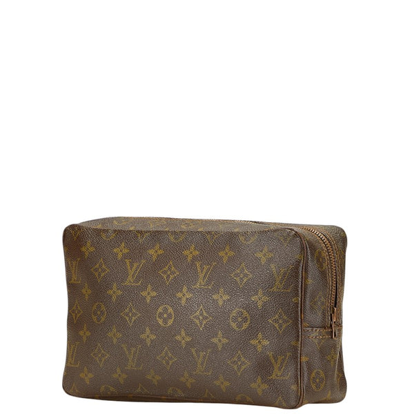 ルイ ヴィトン モノグラム トゥルーストワレット 28 セカンドバッグ クラッチバッグ M47522 ブラウン PVC レディース LOUIS VUITTON 【中古】