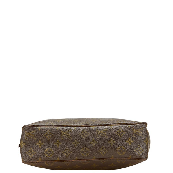 ルイ ヴィトン モノグラム トゥルーストワレット 28 セカンドバッグ クラッチバッグ M47522 ブラウン PVC レディース LOUIS VUITTON 【中古】