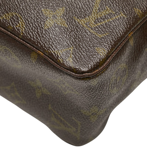 ルイ ヴィトン モノグラム トゥルーストワレット 28 セカンドバッグ クラッチバッグ M47522 ブラウン PVC レディース LOUIS VUITTON 【中古】