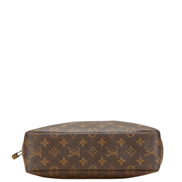 ルイ ヴィトン モノグラム トゥルーストワレット 28 セカンドバッグ クラッチバッグ M47522 ブラウン PVC レディース LOUIS VUITTON 【中古】