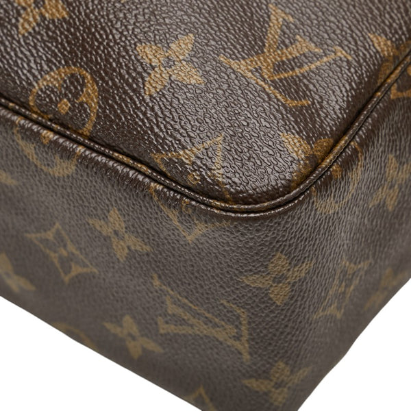 ルイ ヴィトン モノグラム トゥルーストワレット 28 セカンドバッグ クラッチバッグ M47522 ブラウン PVC レディース LOUIS VUITTON 【中古】
