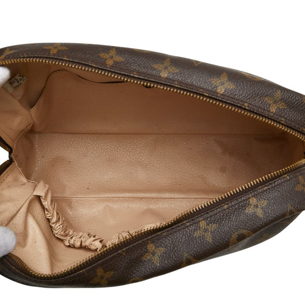 ルイ ヴィトン モノグラム トゥルーストワレット 28 セカンドバッグ クラッチバッグ M47522 ブラウン PVC レディース LOUIS VUITTON 【中古】