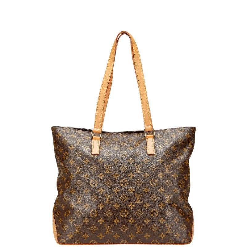 ルイ ヴィトン モノグラム カバ メゾ トートバッグ ショルダーバッグ M51151 ブラウン PVC レザー レディース LOUIS VUITTON 【中古】