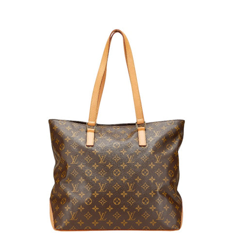 ルイ ヴィトン モノグラム カバ メゾ トートバッグ ショルダーバッグ M51151 ブラウン PVC レザー レディース LOUIS VUITTON 【中古】