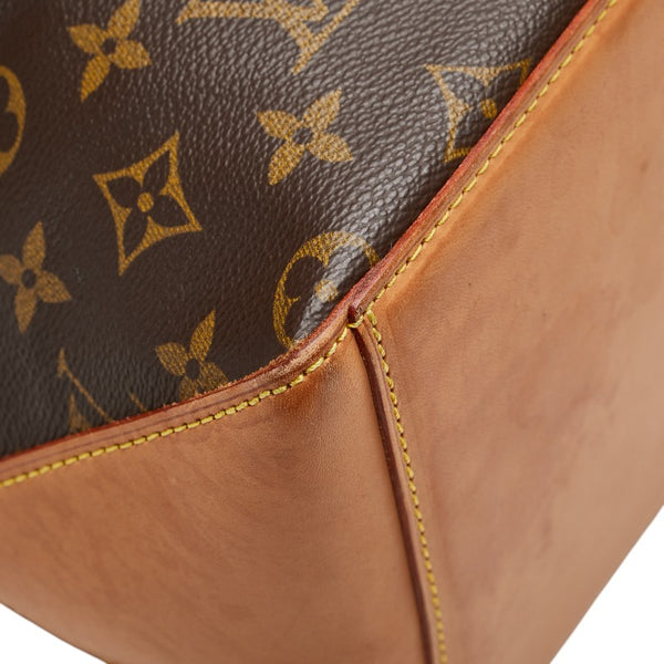 ルイ ヴィトン モノグラム カバ メゾ トートバッグ ショルダーバッグ M51151 ブラウン PVC レザー レディース LOUIS VUITTON 【中古】