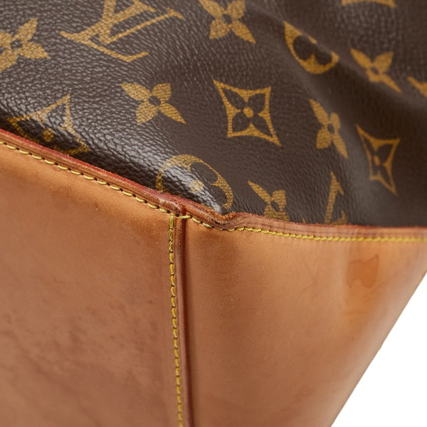 ルイ ヴィトン モノグラム カバ メゾ トートバッグ ショルダーバッグ M51151 ブラウン PVC レザー レディース LOUIS VUITTON 【中古】