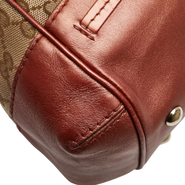 グッチ GGキャンバス メイフェア ハンドバッグ ショルダーバッグ 2WAY 269894 ベージュ オレンジ キャンバス レザー レディース GUCCI 【中古】