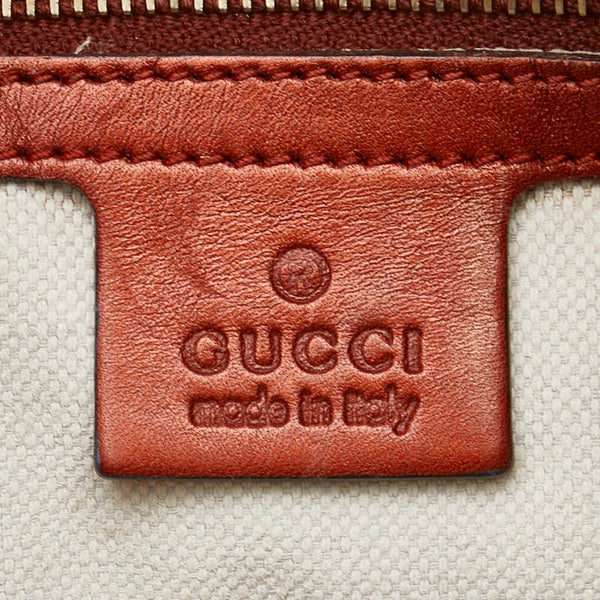 グッチ GGキャンバス メイフェア ハンドバッグ ショルダーバッグ 2WAY 269894 ベージュ オレンジ キャンバス レザー レディース GUCCI 【中古】
