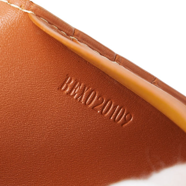 ゴヤール ヘリンボーン 長財布 ブラウン PVC レディース GOYARD 【中古】