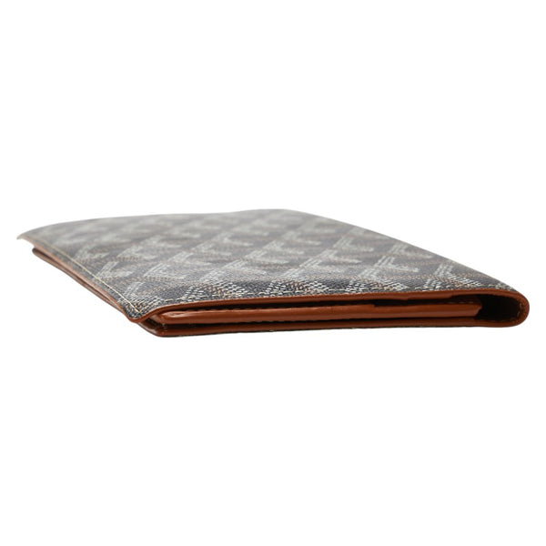 ゴヤール ヘリンボーン 長財布 ブラウン PVC レディース GOYARD 【中古】