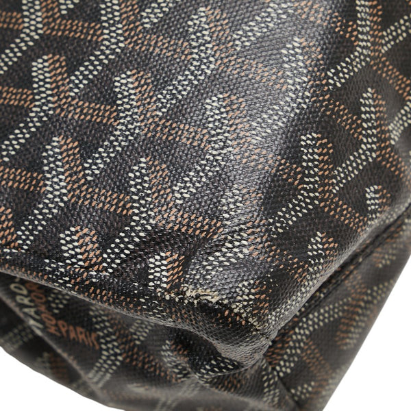 ゴヤール ミロワールPM セカンドバッグ クラッチバッグ ブラック マルチカラー PVC レザー レディース GOYARD 【中古】