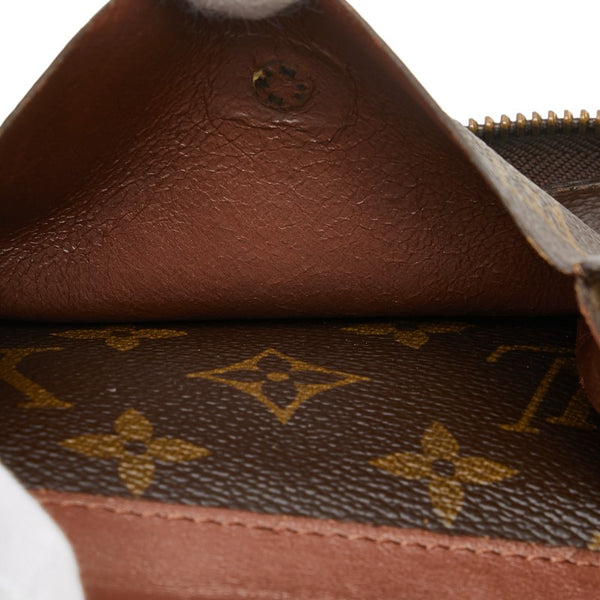 ルイ ヴィトン モノグラム ポッシュエスカパド 二つ折り財布 M60113 ブラウン 茶 PVC レザー レディース LOUIS VUITTON 【中古】