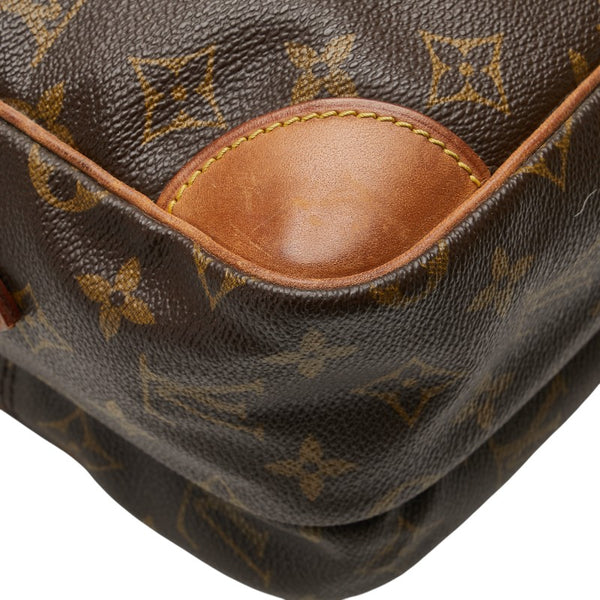 ルイ ヴィトン モノグラム ナイル ショルダーバッグ M45244 ブラウン PVC レザー レディース LOUIS VUITTON 【中古】